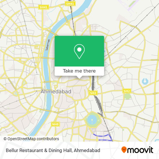 Bellur Restaurant & Dining Hall map