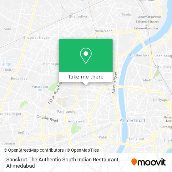 Sanskrut The Authentic South Indian Restaurant map