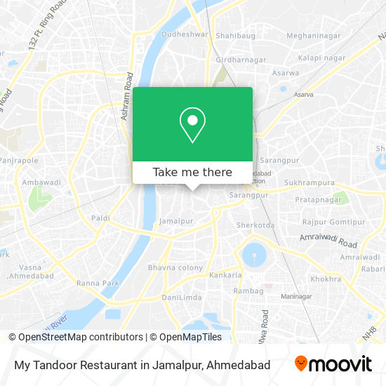 My Tandoor Restaurant in Jamalpur map