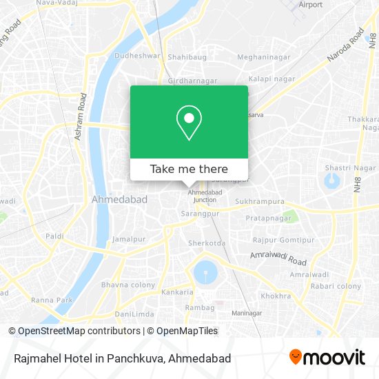 Rajmahel Hotel in Panchkuva map