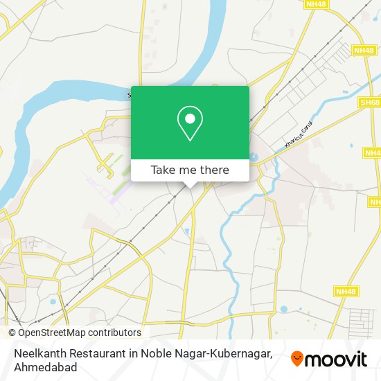 Neelkanth Restaurant in Noble Nagar-Kubernagar map