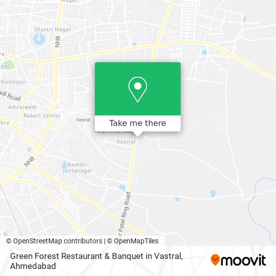 Green Forest Restaurant & Banquet in Vastral map