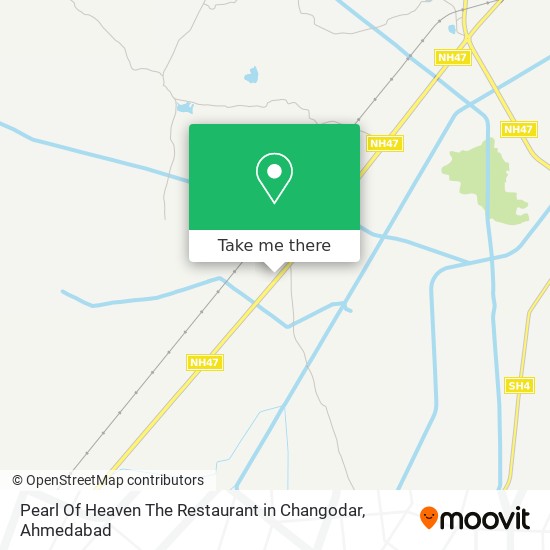 Pearl Of Heaven The Restaurant in Changodar map