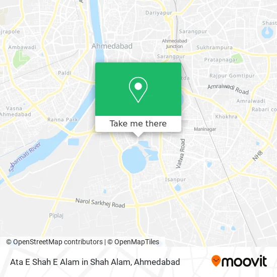 Ata E Shah E Alam in Shah Alam map