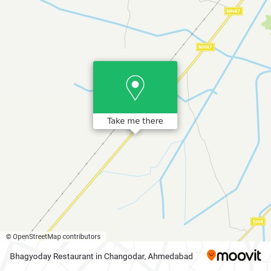 Bhagyoday Restaurant in Changodar map