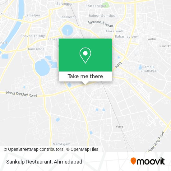 Sankalp Restaurant map