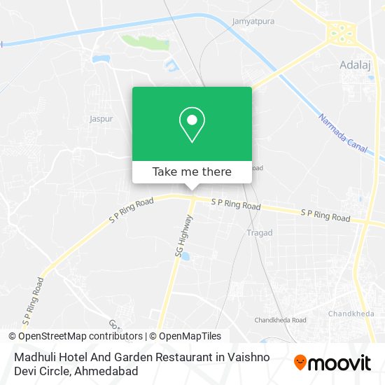 Madhuli Hotel And Garden Restaurant in Vaishno Devi Circle map