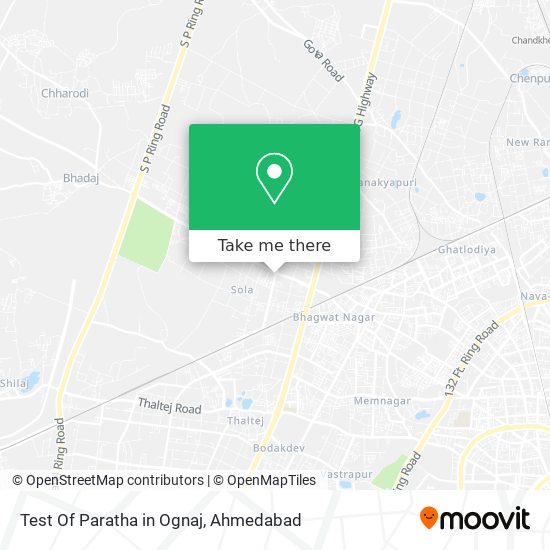 Test Of Paratha in Ognaj map