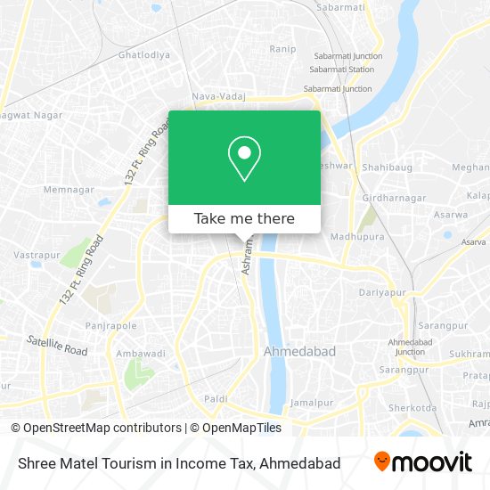 Shree Matel Tourism in Income Tax map