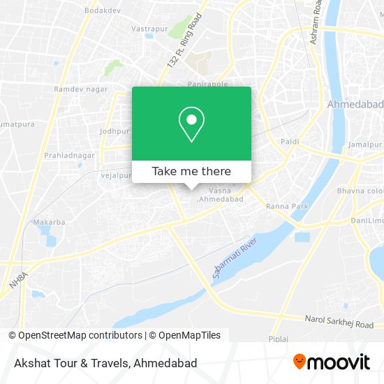 Akshat Tour & Travels map