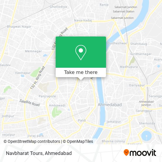 Navbharat Tours map