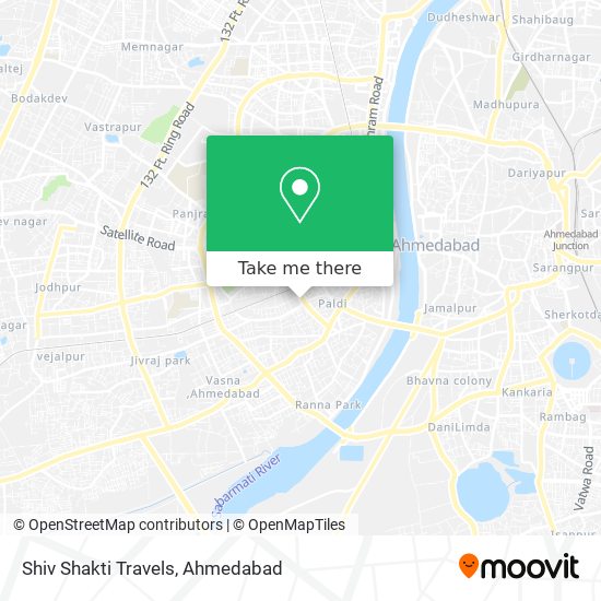 Shiv Shakti Travels map