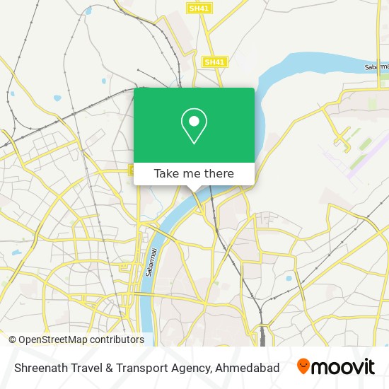 Shreenath Travel & Transport Agency map