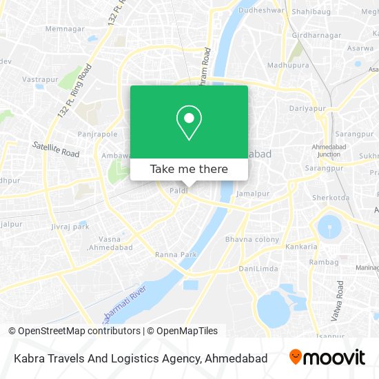 Kabra Travels And Logistics Agency map