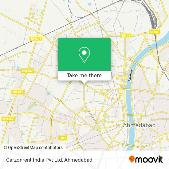 Carzonrent India Pvt Ltd map