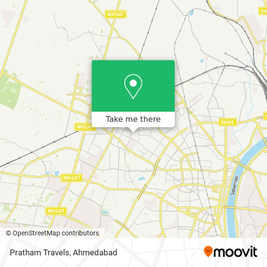 Pratham Travels map