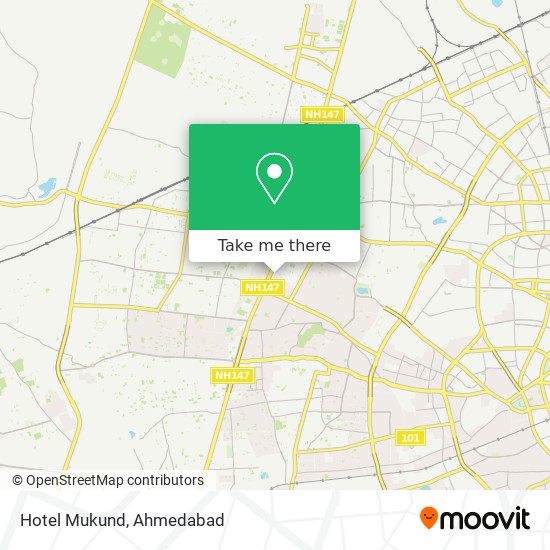 Hotel Mukund map