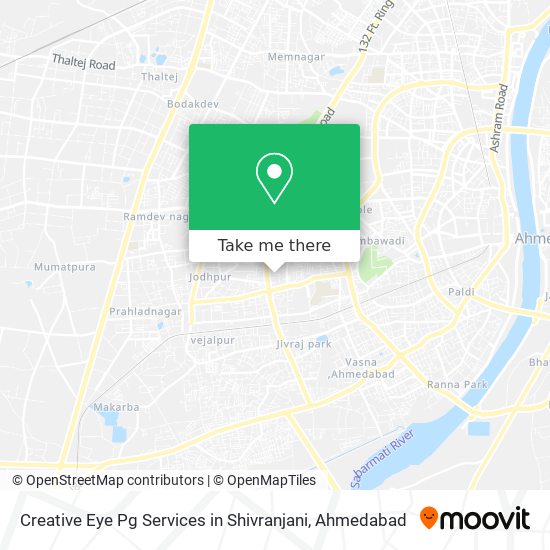 Creative Eye Pg Services in Shivranjani map