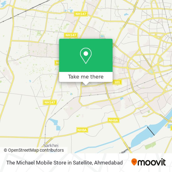 The Michael Mobile Store in Satellite map