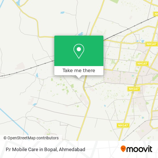 P.r Mobile Care in Bopal map