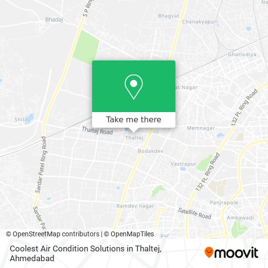 Coolest Air Condition Solutions in Thaltej map