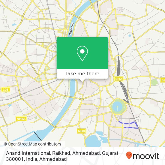 Anand International, Raikhad, Ahmedabad, Gujarat 380001, India map