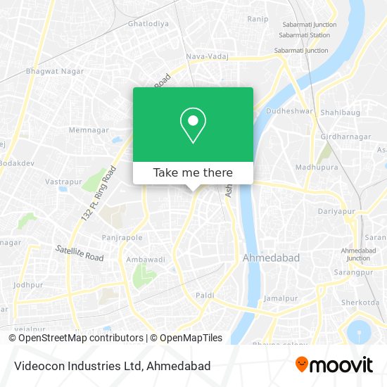 Videocon Industries Ltd map