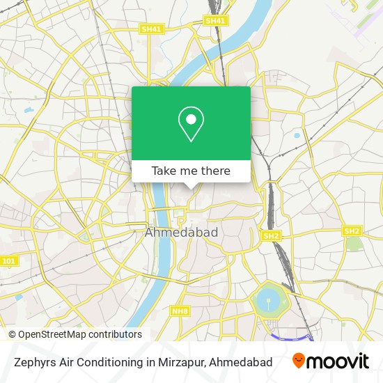 Zephyrs Air Conditioning in Mirzapur map