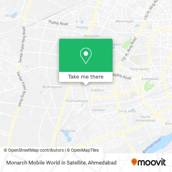 Satellite Map Of Jodhpur How To Get To Monarch Mobile World In Satellite In Vejalpur By Bus?