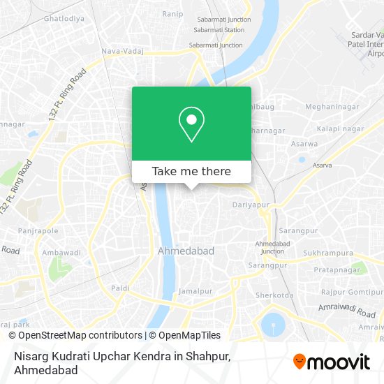 Nisarg Kudrati Upchar Kendra in Shahpur map