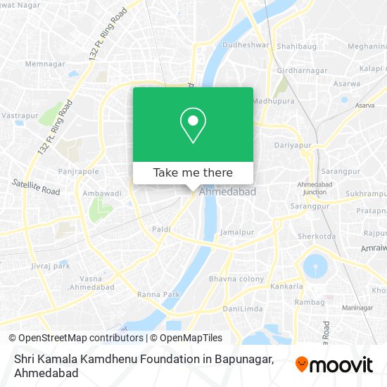 Shri Kamala Kamdhenu Foundation in Bapunagar map