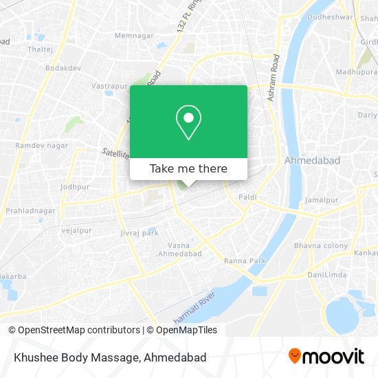 Khushee Body Massage map