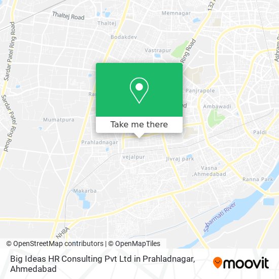 Big Ideas HR Consulting Pvt Ltd in Prahladnagar map