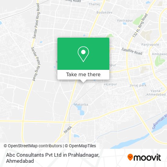 Abc Consultants Pvt Ltd in Prahladnagar map