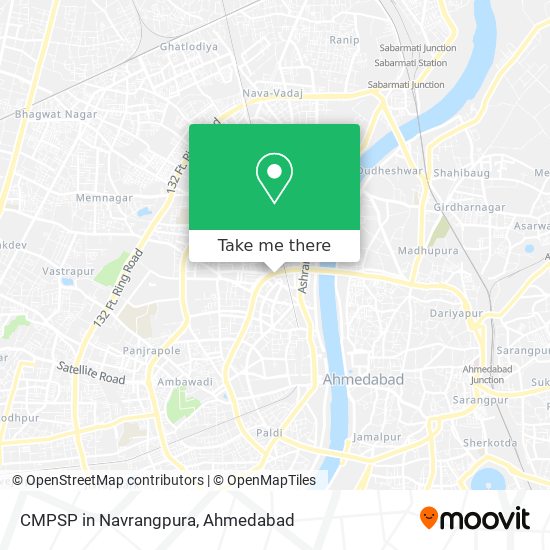 CMPSP in Navrangpura map