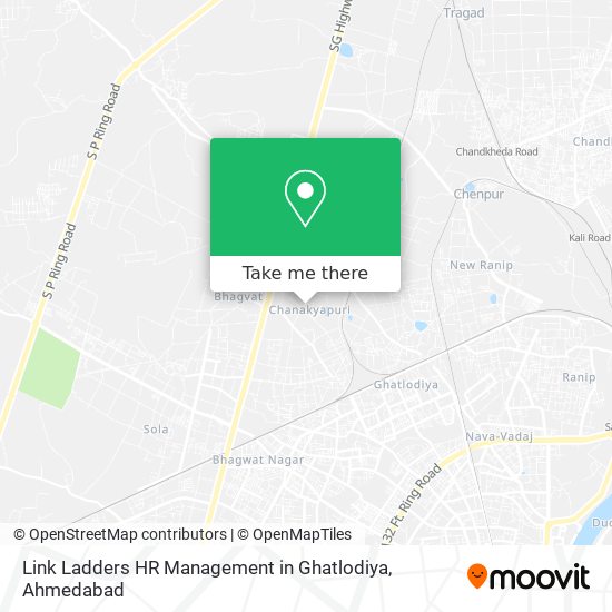 Link Ladders HR Management in Ghatlodiya map