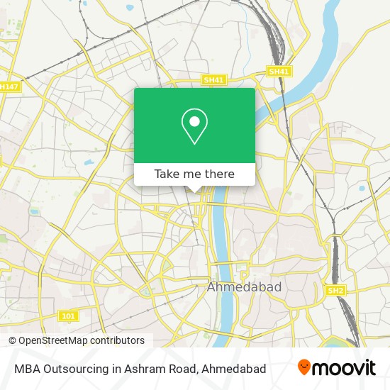 MBA Outsourcing in Ashram Road map