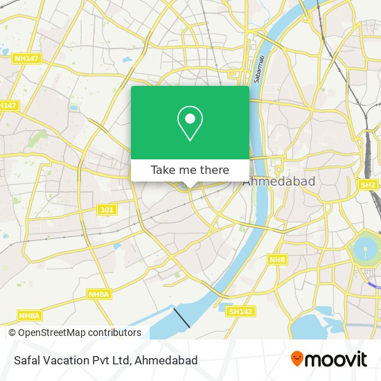 Safal Vacation Pvt Ltd map