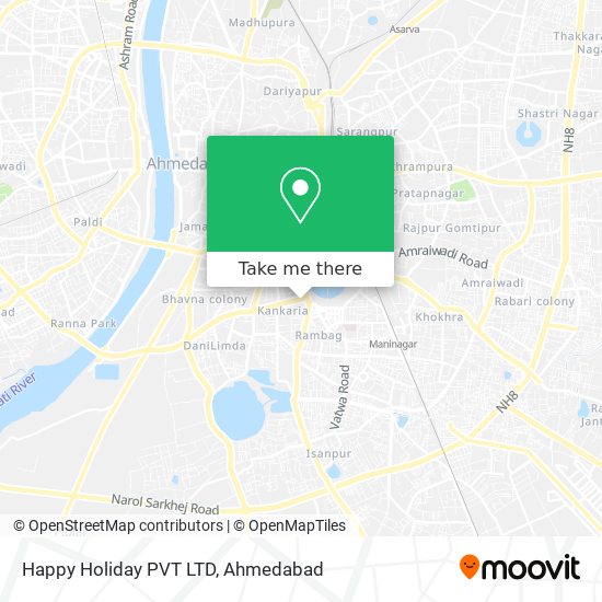 Happy Holiday PVT LTD map