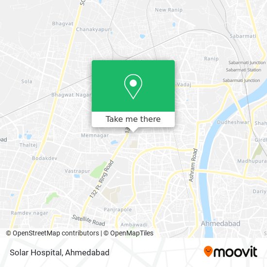 Solar Hospital map