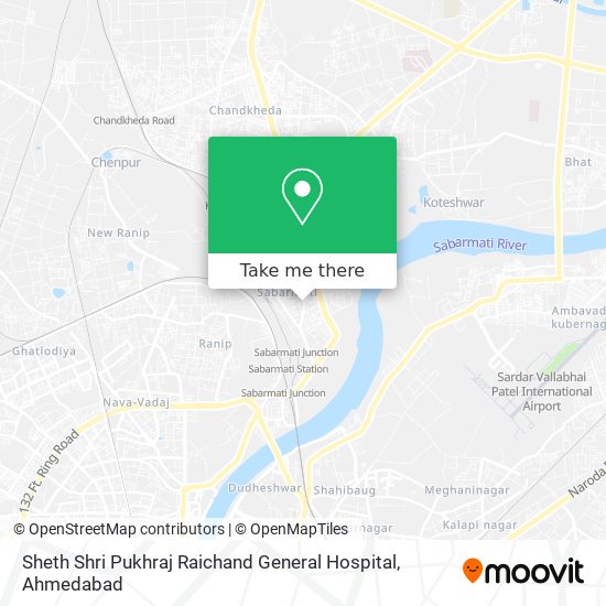 Sheth Shri Pukhraj Raichand General Hospital map