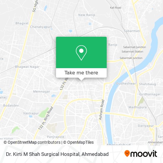 Dr. Kirti M Shah Surgical Hospital map