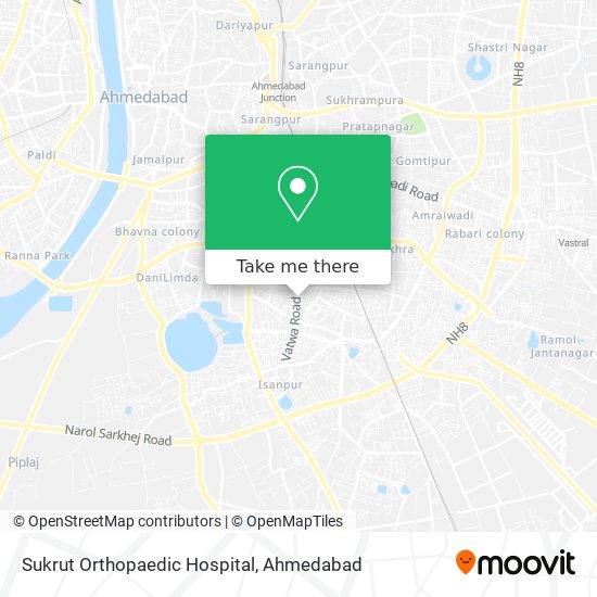 Sukrut Orthopaedic Hospital map