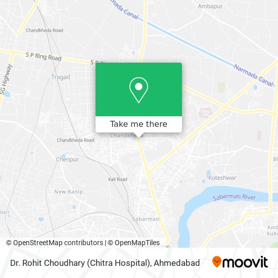 Dr. Rohit Choudhary (Chitra Hospital) map