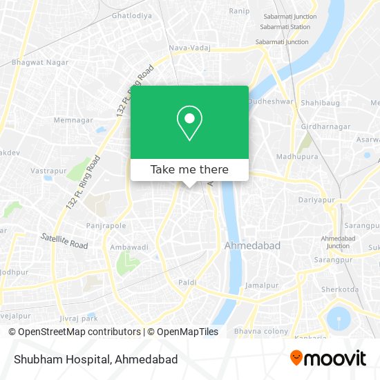 Shubham Hospital map