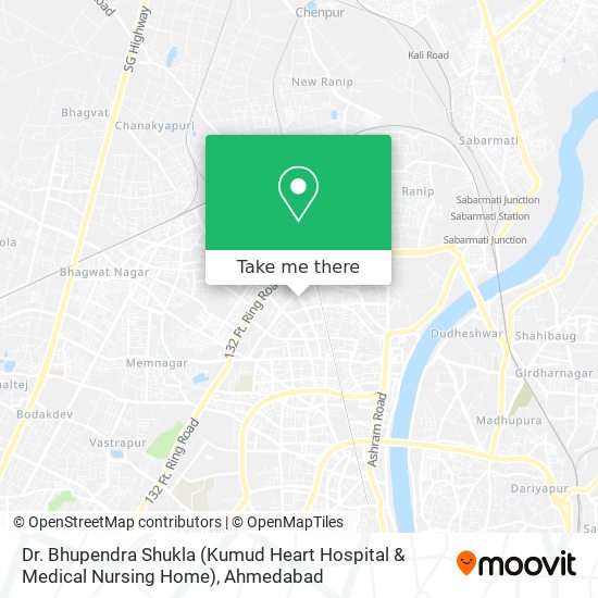 Dr. Bhupendra Shukla (Kumud Heart Hospital & Medical Nursing Home) map