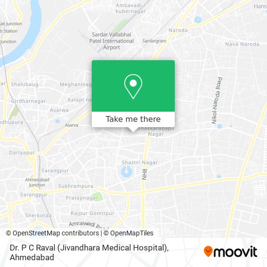 Dr. P C Raval (Jivandhara Medical Hospital) map