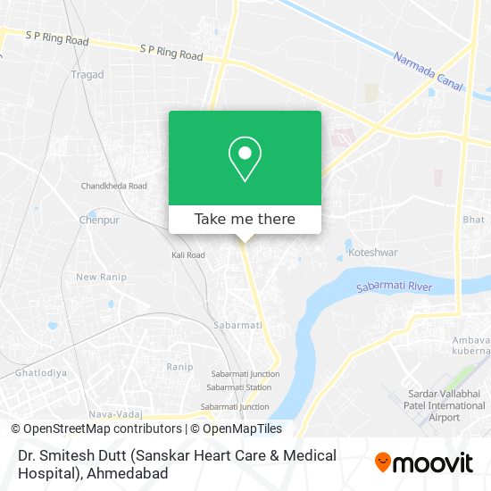 Dr. Smitesh Dutt (Sanskar Heart Care & Medical Hospital) map