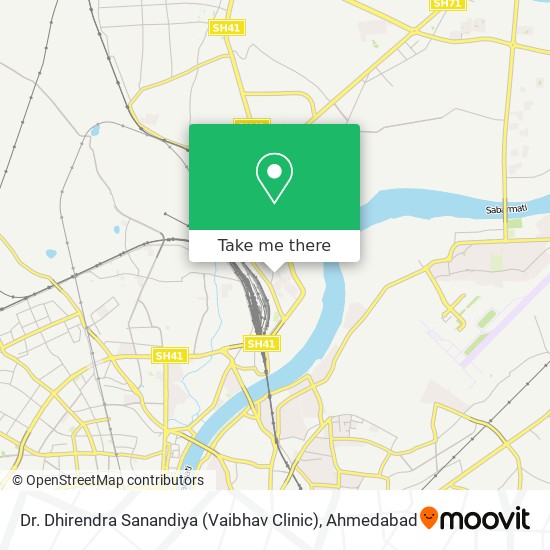 Dr. Dhirendra Sanandiya (Vaibhav Clinic) map