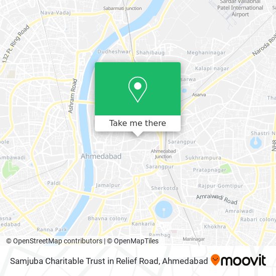 Samjuba Charitable Trust in Relief Road map